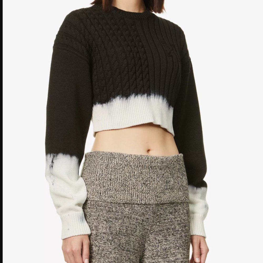 VERY Gently Used Off-White Cropped Sweater